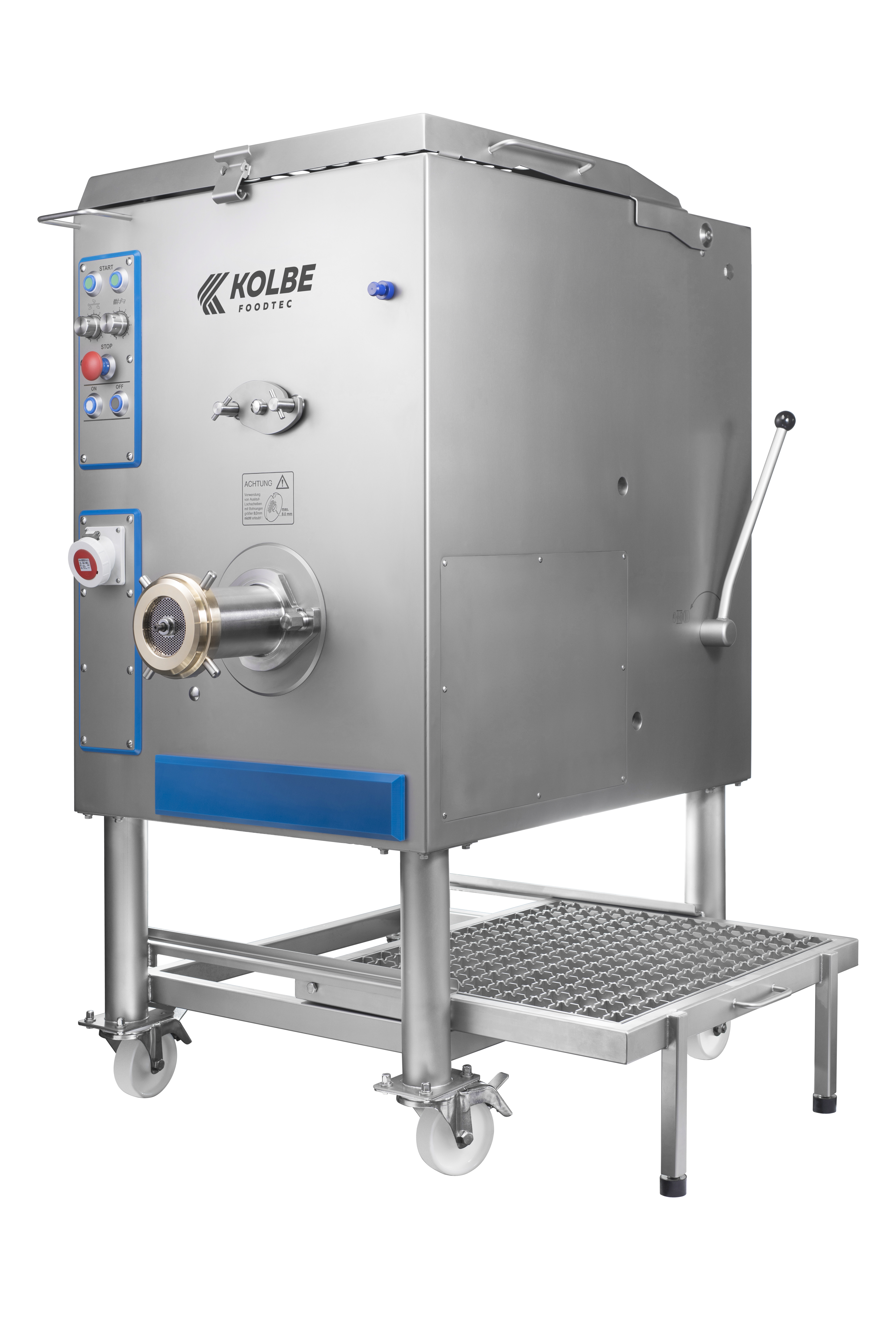 MW 32 120 MIT GITTERROSTAUFTRITT